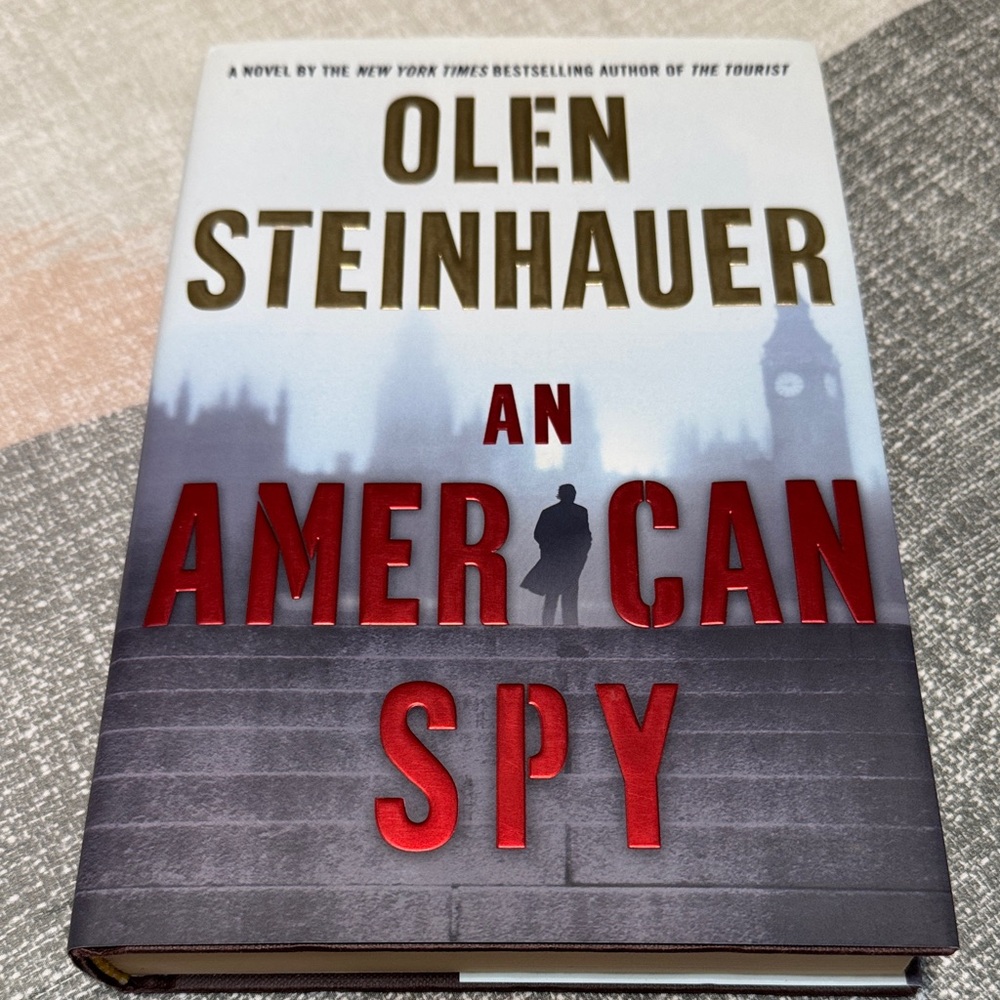 An American Spy Hardcover Book
